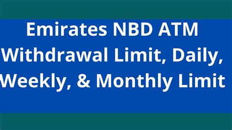 emirates nbd withdrawal.